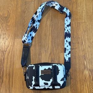 Wrangler cow print purse